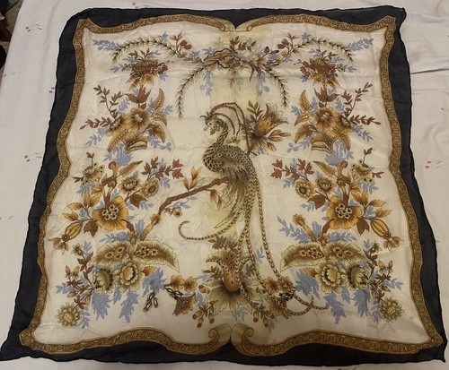 Fazzoletto seta vintage - seta,