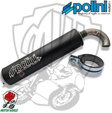 218.0052 SILENZIATORE POLINI X MARMITTA SCOOTER TEAM 4 APRILIA SCARABEO 50 2T