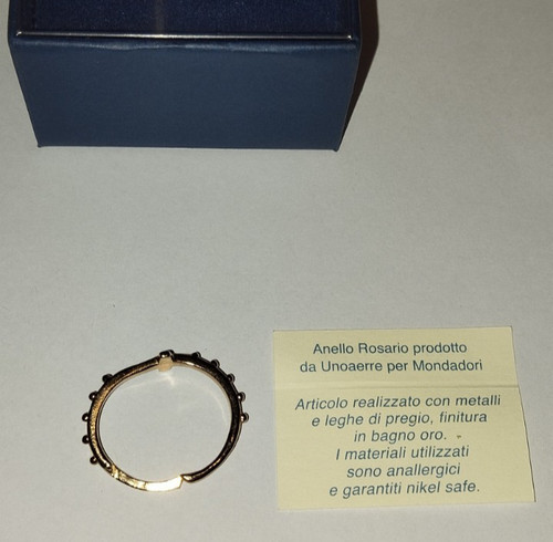 Anello rosario unoaerre per - rosario,