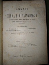 Annali di Chimica e di Farmacologia volume V della serie 4ª (1887) P. Albertoni 