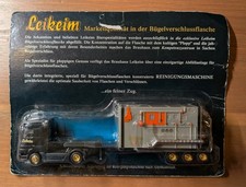 Raro Camion Leikeim "Macchina Pulizia Bottiglie" - Modellino Vintage