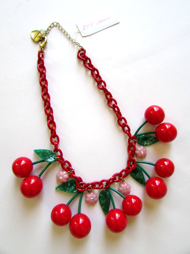 Collana betsey johnson retrò - collana,