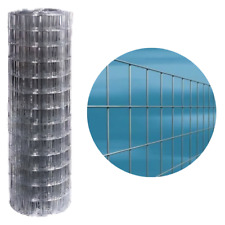 RETE ELETTROSALDATA ZINCATA METALLICA 50X75 RECINZIONE ROTOLO 10MT VARIE ALTEZZE