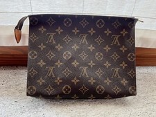 LOUIS VUITTON TOILETTE 26 TROUSSE MONOGRAM LB1353 ANNI 70 BORSA VINTAGE