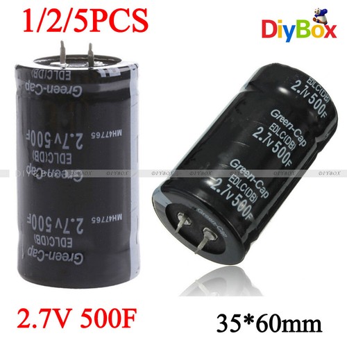 5pcs condensatore farad - 1/2/5pcs,