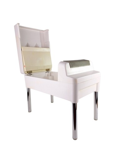 Sgabello lustrascarpe carrara - lustrascarpe,