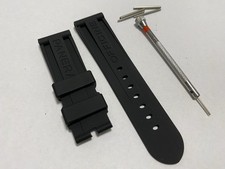 Cinturino In Gomma 24mm Nero