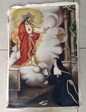 Quadro Olio Tela 24" Sacro