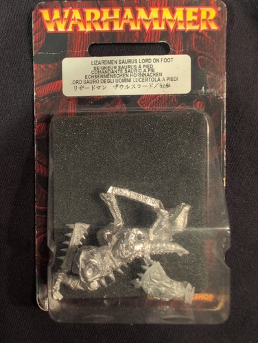 Lizardmen saurus lord foot - lizardmen, on