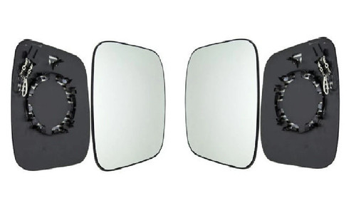 Set piastra vetro specchio - 2,