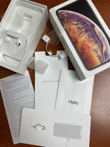 Apple iphone max 256gb - apple, gold