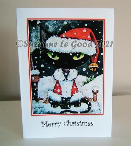 Devon rex cat santa - devon,