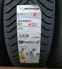 pneumatici nuovi 195/65 r15 gomme Michelin alpin 7 (dot 3324) Art. N21
