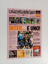 cartoline La Gazzetta dello Sport INTER ...E UNO! Promocard 9483