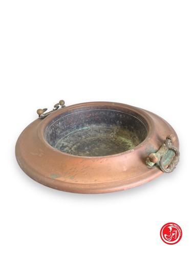 Braciere rame ottone - e,