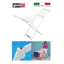 Stendino/Stenditore/Stendibiancheria in resina 100% pieghevole Gimi - Zaffiro