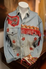 Giacca Jeans donna Vintage The Bonaventure TG M