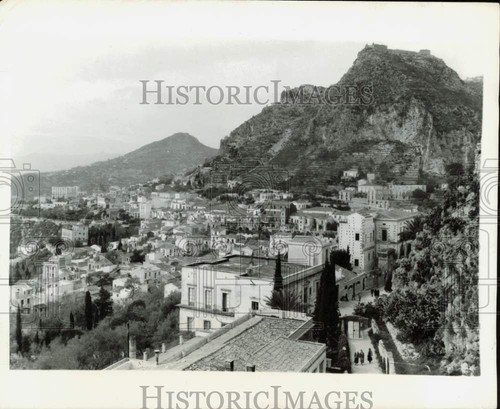 1943 foto stampa - foto, taormina