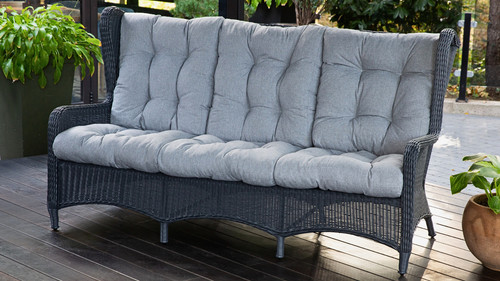 Divano terrazzo rattan - divano, da