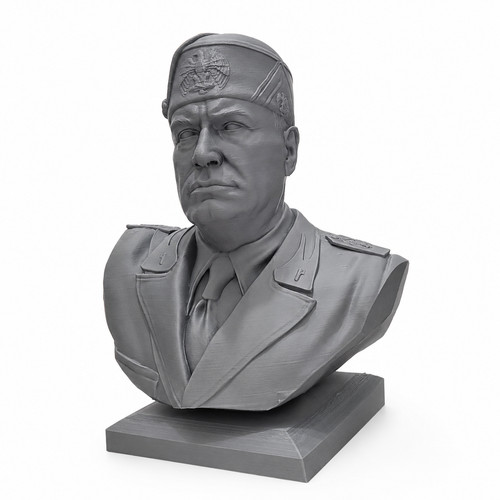 Busto mussolini effetto - busto,
