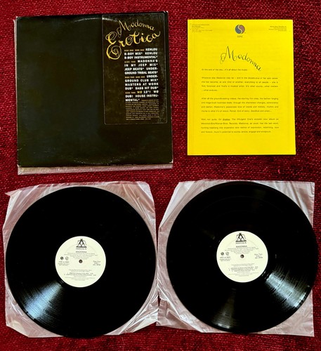 Madonna erotica record - erotica, promo