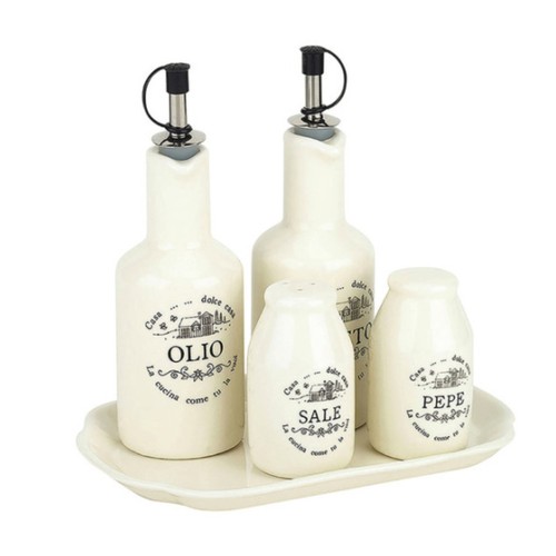 Tognana set olio aceto pepe