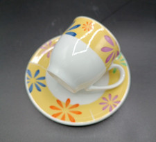 12 Tazzine Caffè Con Piattino Marini Collection Modello Kety Porcellana