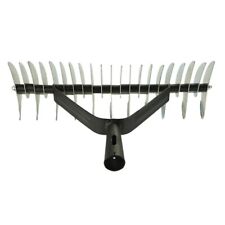 RASTRELLO SARCHIATORE AERATORE ARIEGGIATORE DOPPIO 32 DENTI ACCIAIO AUSTRALIAN