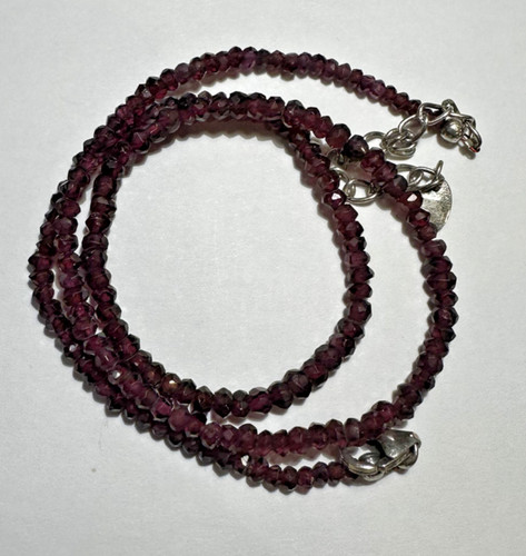 Sfaccettato granato rosso - sfaccettato,