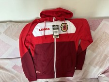 Splendida felpa nazionale calcio Gibilterra Tg M sponsor tecnico Legea nuova