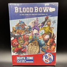 Warhammer Blood Bowl Death Zone Ultimate Companion libro delle regole rilegato NUOVO DI ZECCA