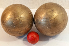 2  BOCCE IN METALLO CON  1