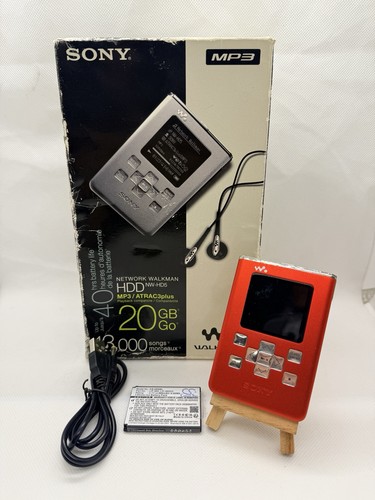Sony hd5 lettore - sony, 20gb
