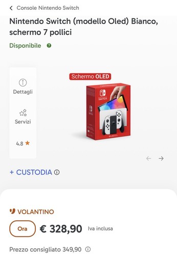 Nintendo switch oled - switch, console