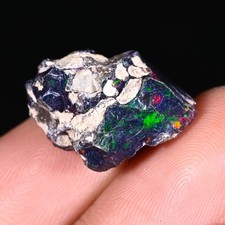 Opale nero grezzo - opale,,