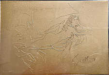 RENATO GUTTUSO - nudo di donna