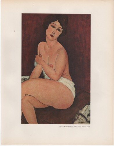 Amedeo modigliani nudo - ,
