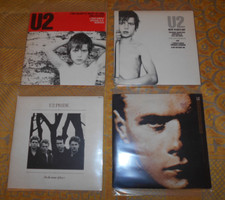 U2 DOUBLE PACK SINGLES COLLECTION - SET OF 4 2X7" UK - NEAR MINT