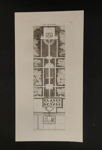 Pianta villa giustiniani - pianta,