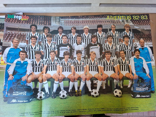 Poster calcio juventus squadra - calcio,
