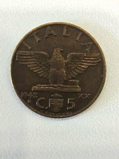 5 centesimi di Lira, Impero