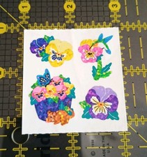 Adesivi vintage fiori di