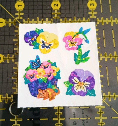 Adesivi vintage fiori - , di