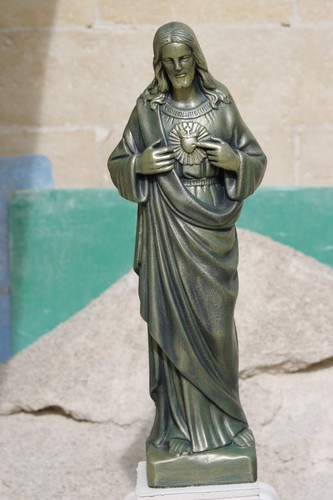 Statua sacro cuore gesu - statua, in