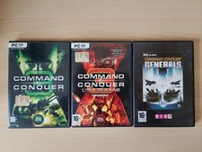 LOTTO COMMAND AND CONQUER 3 + L'IRA DI KANE + GENERALS - PC ITA