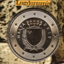 Malta 2019 50 Centesimi D'Euro Punzone F Bu FDC Proveniente Bu - Malta