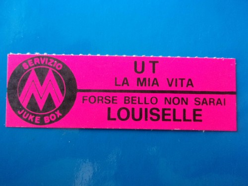 Sticker jukebox giri ut - 45,