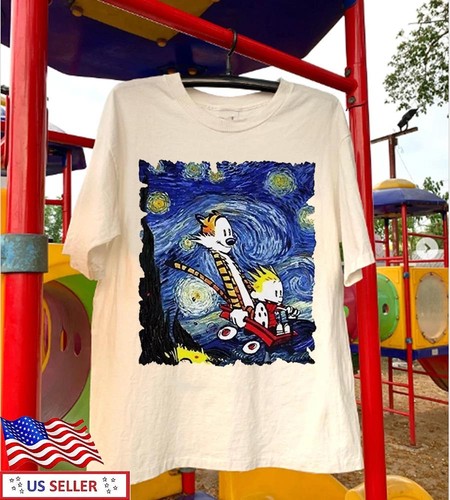 Shirt calvin and hobbe - calvin,