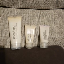 2007 NUOVO Avon Planet Spa burro di karitè africano, lotto di 3 balsami corpo, mano paraffina