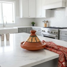 Tajine M 22 cm in Terracotta